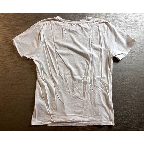 Hackett London Men’s Seaweed Print Tee T-Shirt White Size Large - Picture 4 of 5